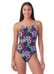Sporti Spring Meadow Micro Back One Piece Swimsuit (26-40)