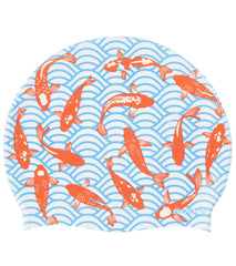 Sporti Koi Fish Silicone Swim Cap