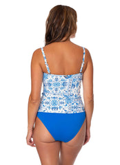 Jantzen Women's Fresh Fusion Line Bandeau Tankini Top