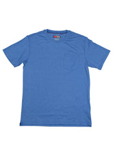 Cova by Jantzen Men's Crewless Heathered Short Sleeve UPF 30 Performance Shirt