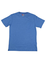 Cova by Jantzen Men's Crewless Heathered Short Sleeve UPF 30 Performance Shirt