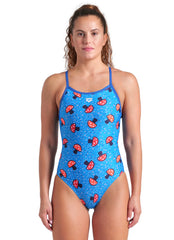 Arena Women's Mushrooms Lightdrop Back One Piece Swimsuit