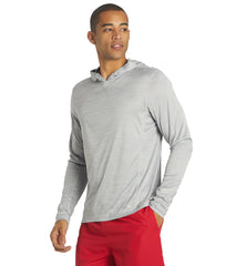 Sporti Men's L/S Hybrid Hooded UPF 50+ Sun Shirt