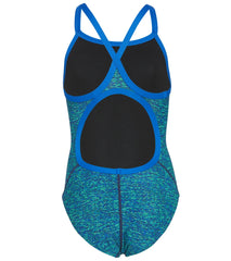 TYR Girls' Lapped Diamondfit One Piece Swimsuit
