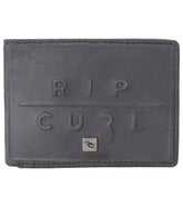 Rip Curl Word Slim Leather Wallet