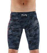 TYR Men's Venzo Camo High Waist Jammer Tech Suit Swimsuit