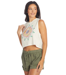 Volcom Women's Star Shields Crop Tank Top