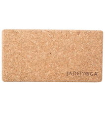Jade Yoga Cork Yoga Block 3 Inch