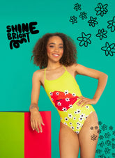 Sporti x She Is This Limited Edition Daisy Tie Back One Piece Swimsuit (26-40)