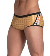 Arena Men's 50th Anniversary Gold Low Waist Square Leg Swimsuit