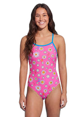 Sporti Giggle Garden Thin Strap One Piece Swimsuit (22-44)