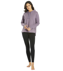 Everyday Yoga Diverse Solid Hi-Low Hooded Sweatshirt