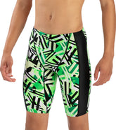 Dolfin Men's XtraSleek Eco Tectonic Spliced Jammer Swimsuit