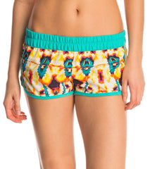 Hurley Women's Supersuede Printed Kaleidoscope 2.5" Beachrider Boardshort