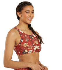 Sporti Active Vintage Bali High Neck Crop Bikini Top