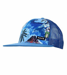 Hurley Men's Art Time Trucker Snapback Cap