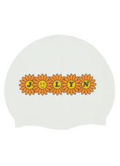 JOLYN Flores Silicone Swim Cap