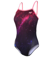 Zone3 Women's Strap Back Cosmic Swimsuit