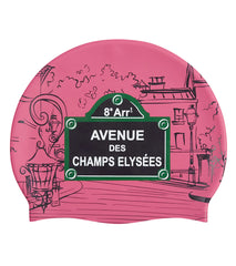 Sporti Paris Champs-Elysees Silicone Swim Cap