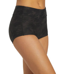TYR Women's Blackout Camo Casey Boyshort Bikini Bottom