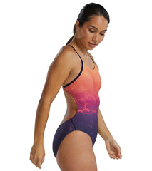 TYR Women's Infrared Cutoutfit One Piece Swimsuit