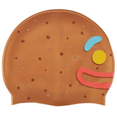 Sporti Limited Edition Ginger Bread Head Silicone Swim Cap