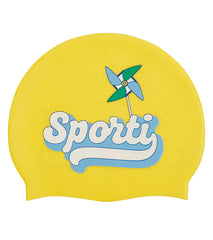 Sporti x Alex & Gretchen Walsh American Sweetheart Silicone Swim Cap