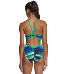 Speedo Endurance+ Women's Havoc State Flyback One Piece Swimsuit