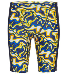 Dolfin Men's Xtrasleek Surge Print Spliced Jammer Swimsuit