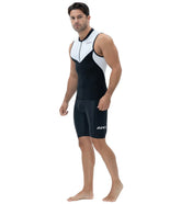 Zone 3 Men's Lava Long Distance Sleeveless Tri Top