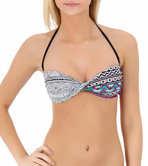 Hurley Women's Tribal Fusion Twist Bandeau Top