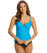 Body Glove Swimwear Smoothies Solo D Cup Tankini Bikini Top