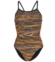 Sporti Drift Thin Strap One Piece Swimsuit Youth (22-28)
