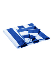 A to Z Towels Marine Stripes Loop Terry Pool Towel 40" X 72"