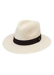 Wallaroo Women's Petite Palm Beach Fedora Hat