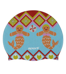 Sporti Limited Edition Granny Sweater Mermaid Silicone Swim Cap