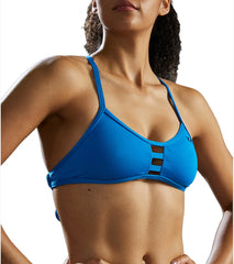 TYR Women's Solid Pacific Tieback Bikini Top