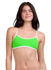 JOLYN Women's Jocelyn Contrast Bikini Top