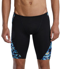 TYR Men's Energia Blade Splice Durafast Elite Jammer Swimsuit