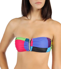 Hurley Women's Kings Road Zipper Bandeau Top