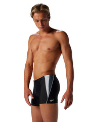Speedo Men's Fitness Splice Square Leg Swimsuit