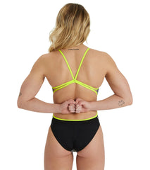 Arena Women's Crazy Lackback Placement One Piece Swimsuit