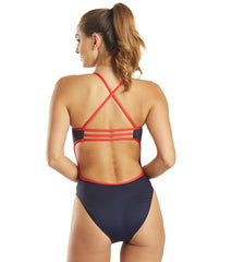 TYR Women's Hexa Trinityfit USA One Piece Swimsuit