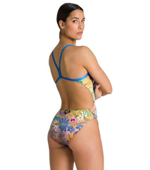 Arena Women's Feel the Nature Challenge Back One Piece Swimsuit