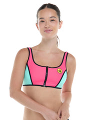 Body Glove Women's Groove You Spin Me Crop Bikini Top