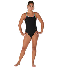 Speedo Women's Pride One Back One Piece Swimsuit