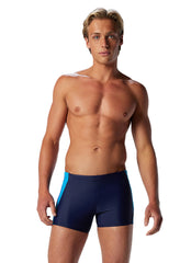 Speedo Men's Fitness Splice Square Leg Swimsuit