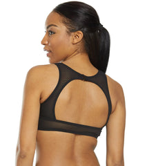 Sporti Active Chevron High Neck Crop Bikini Top