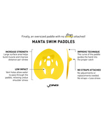 FINIS Manta Swim Paddles