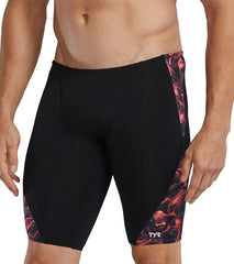 TYR Men's Energia Blade Splice Durafast Elite Jammer Swimsuit